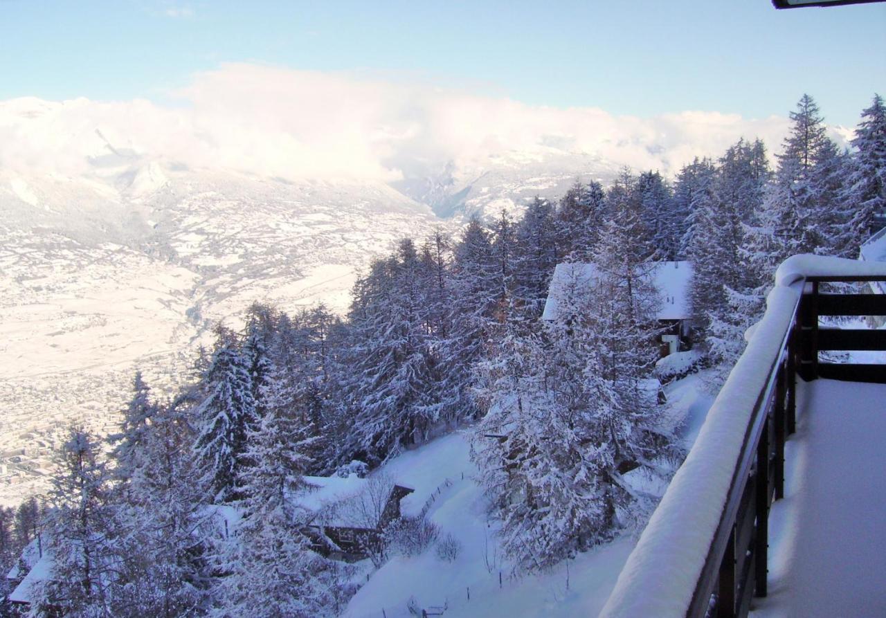 Plein Ciel MOUNTAIN&COSY apartments Veysonnaz Buitenkant foto