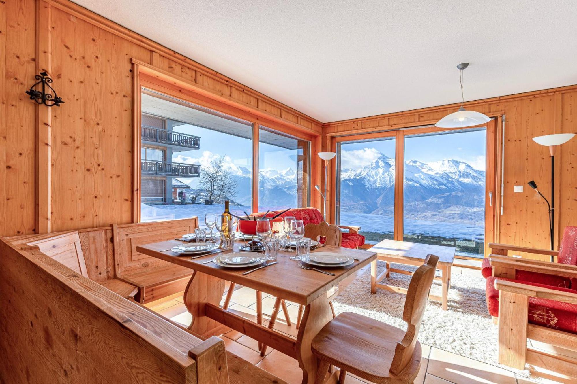 Plein Ciel MOUNTAIN&COSY apartments Veysonnaz Buitenkant foto