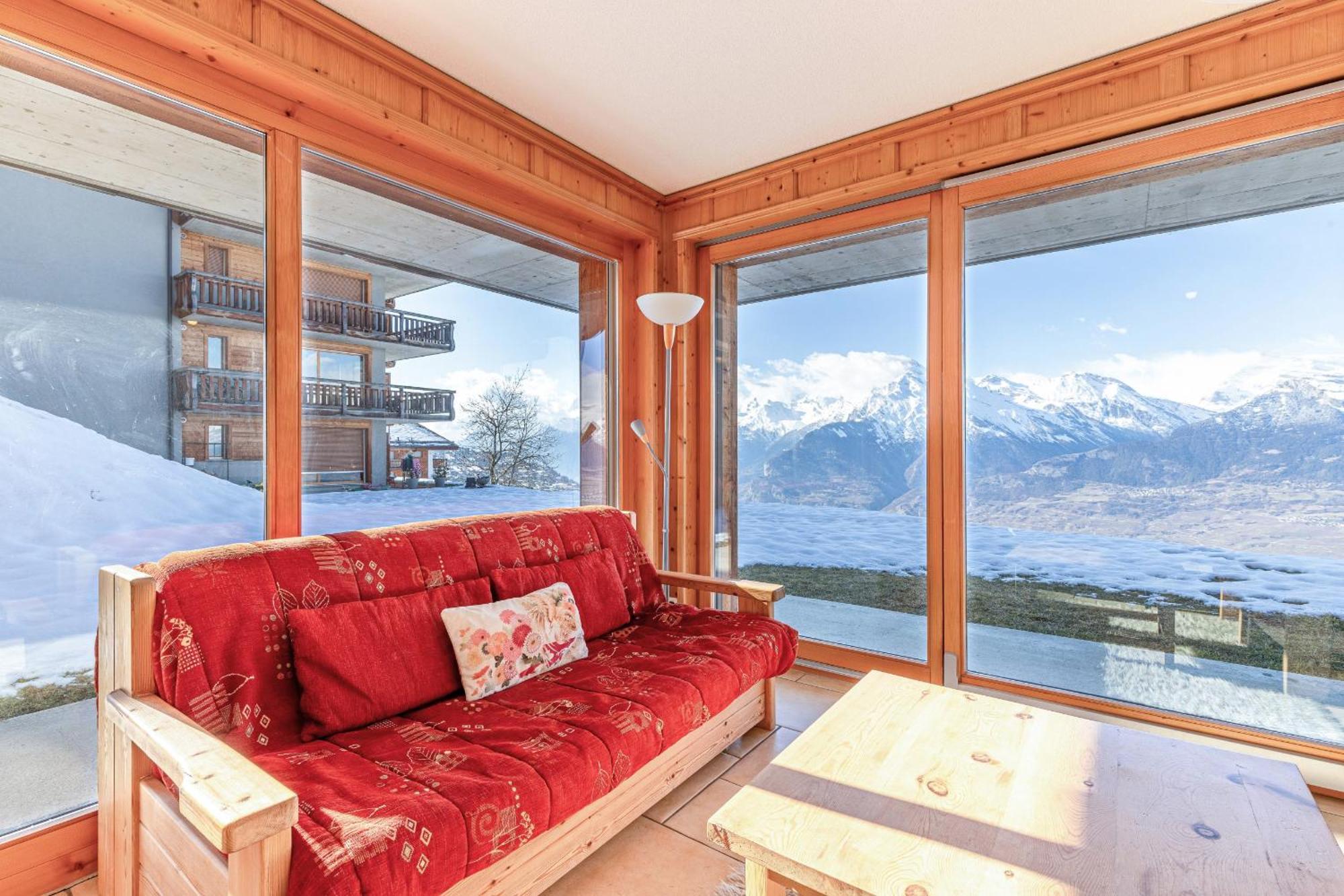 Plein Ciel MOUNTAIN&COSY apartments Veysonnaz Buitenkant foto